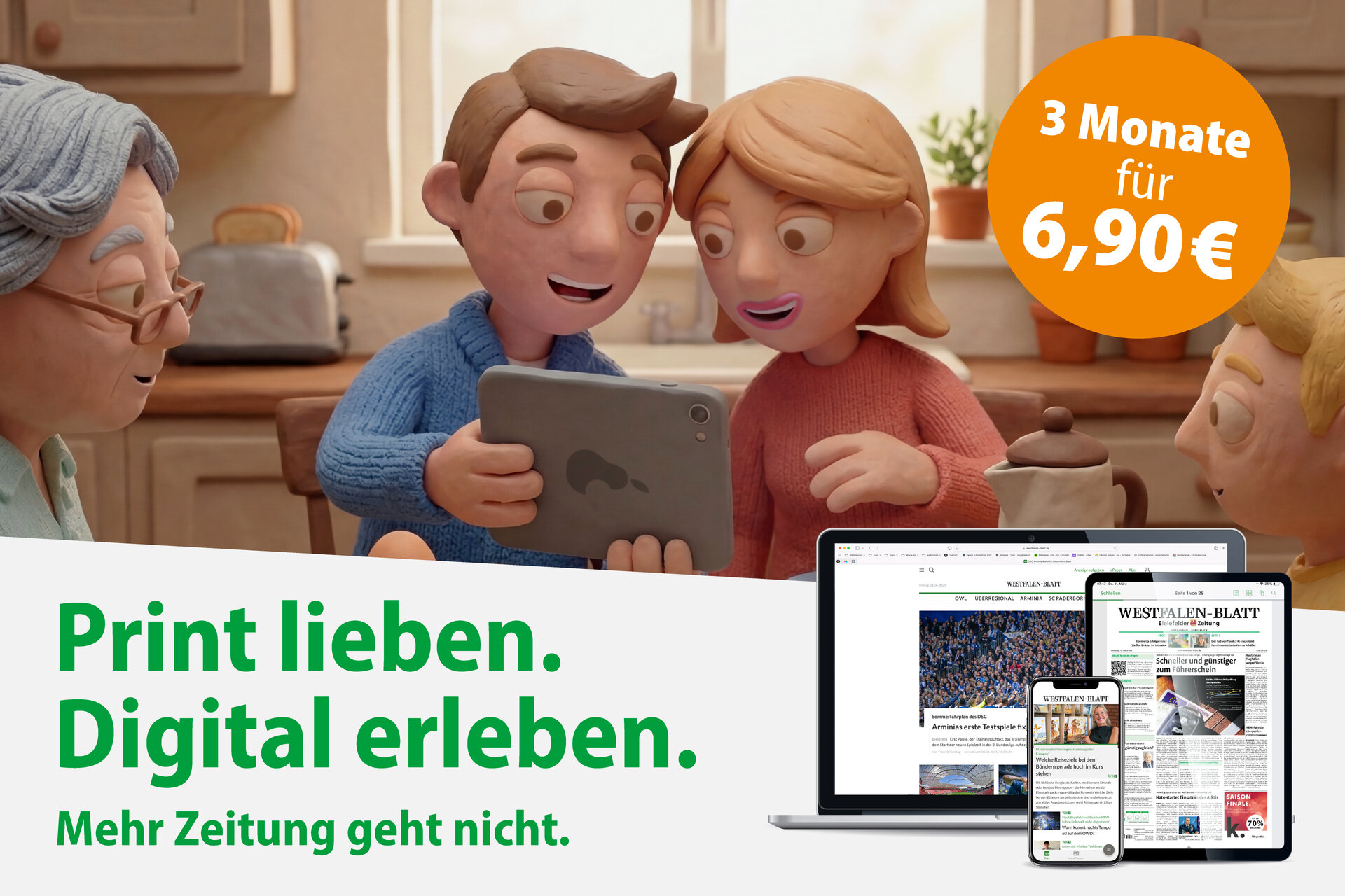 Digital Premium für Zeitungsleser